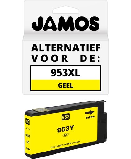 Jamos - Inktcartridge/ alternatief voor de  935XL Geel vervanger voor de HP 935XL Geel