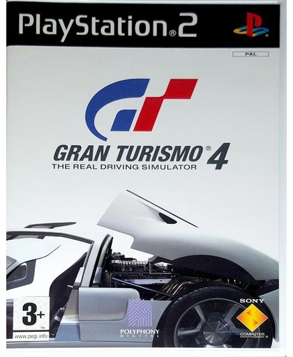 Sony Gran Turismo 4, PS2 PlayStation 2 Engels, Italiaans video-game