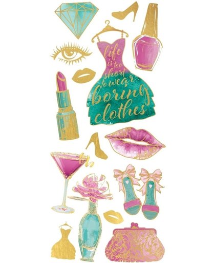 Paper House Stickers Glam Fashion