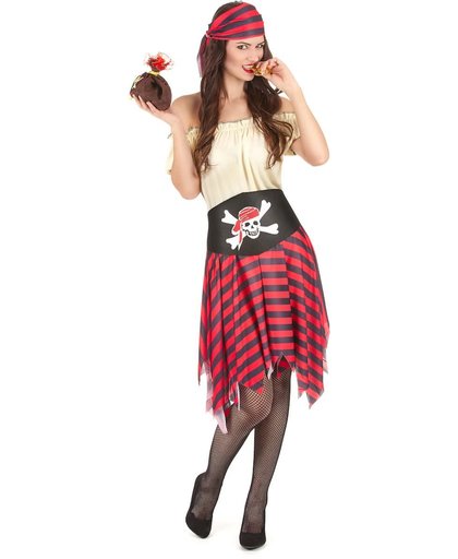 "Piraten kostuum voor dames  - Verkleedkleding - Medium"