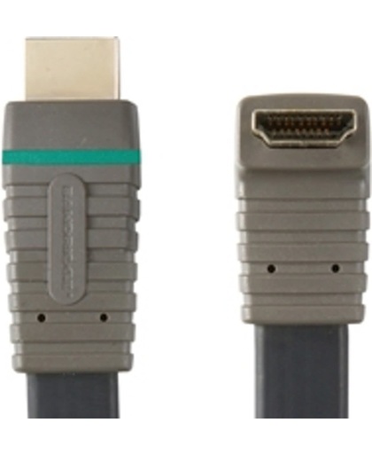 Bandridge BVL1365 5m HDMI HDMI Zwart, Grijs HDMI kabel