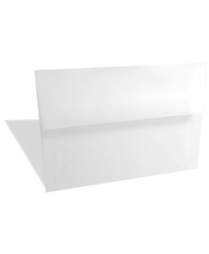 Doorzichtige Perkament Enveloppen 9.2x5.4cm (50 Stuks) [E3B0]