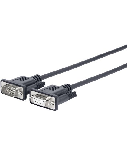 VivoLink 1.0m D-sub 9 pin - D-sub 9 pin 1m D-sub 9 pin D-sub 9 pin Zwart seri le kabel