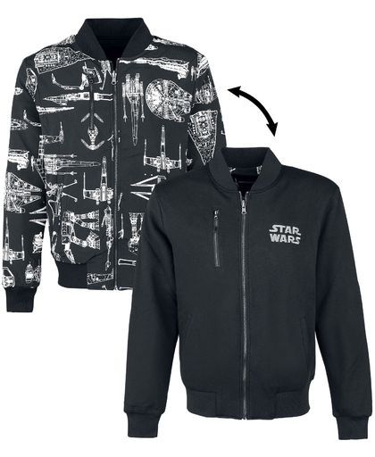 Star Wars Reversible Jacket Trainingsjas grijs-zwart