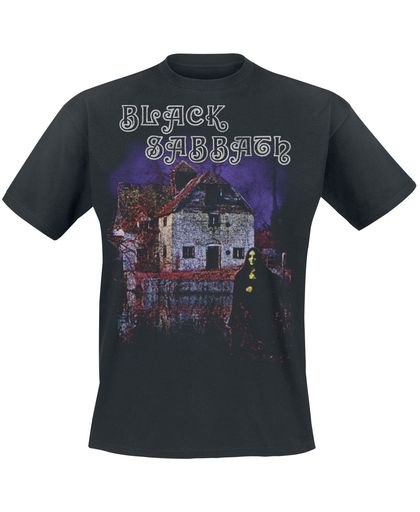 Black Sabbath Black Sabbath Tracklist T-shirt zwart