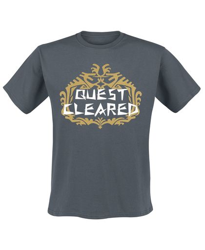 Monster Hunter World - Quest Cleared T-shirt grijsblauw