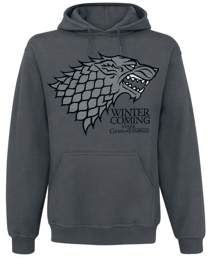 Game of Thrones House Stark - Winter Is Coming Trui met capuchon grijs