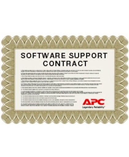 APC 1 Year InfraStruXure Central Standard Software Support Contract