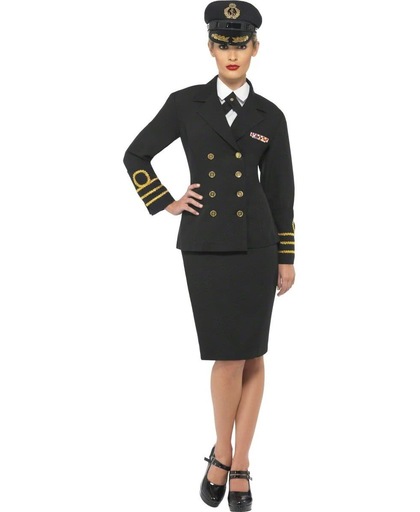 Navy Marine Officier Kostuum Dames | maat S (36-38)