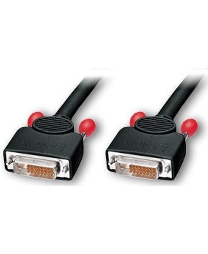 Lindy DVI-D Dual Link 10.0m 10m DVI-D DVI-D Zwart DVI kabel