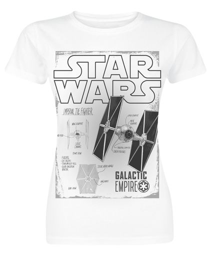 Star Wars Solo: A Star Wars Story - Tie Fighters Features Girls shirt wit