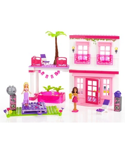 Mega Bloks Barbie Strand Huis - Constructiespeelgoed