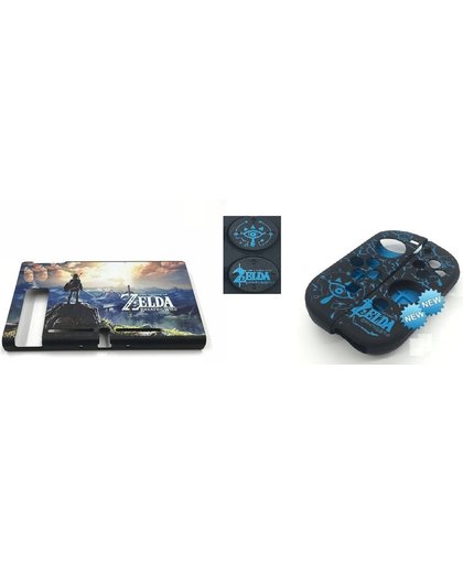 Nintendo switch zelda breath of the wild Back Cover zelda theme  controller thumbs/cover