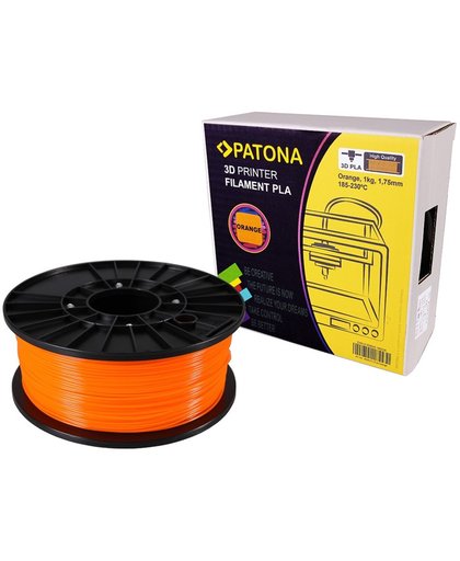 PATONA 1.75mm orange PLA 3D printer Filament