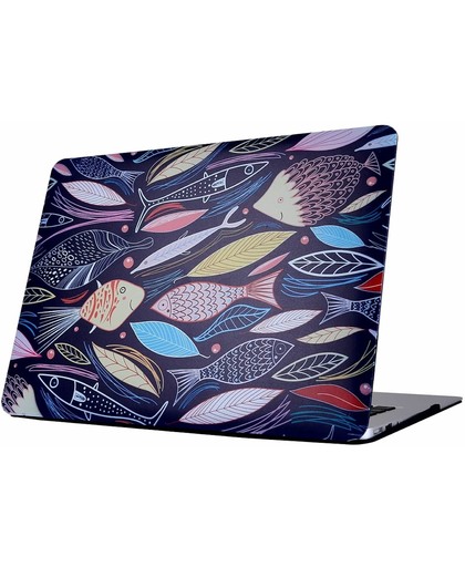 For Macbook Air 11.6 inch (2011 - 2013) A1370 & A1465 / MD711 / MC968 / MC969 / MD712 / MD224 Cyprinus Carpio patroon Laptop Water Decals PC beschermings hoesje