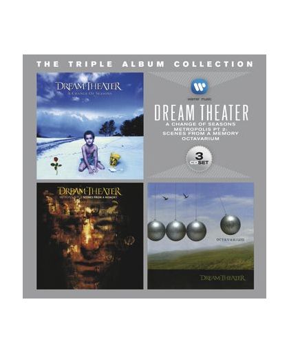 Dream Theater The triple album collection 3-CD standaard
