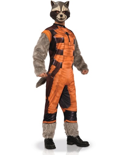 Guardians of the Galaxy™ Rocket Raccoon™ kostuum voor volwassenen - Verkleedkleding - Maat XL