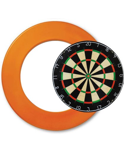 Combideal – Dragon plain Bristle - dartbord - plus - dartbord surround ring - Dutch Orange - Dragon darts - Oranje