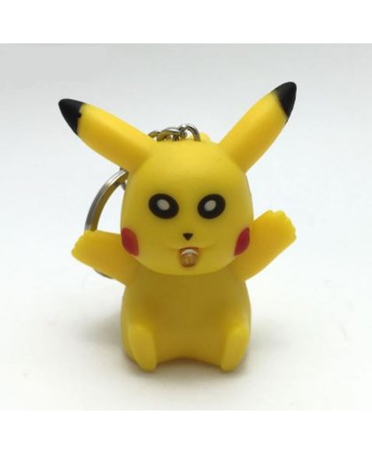 Pokemon Pikachu sleutelhanger met licht en geluid