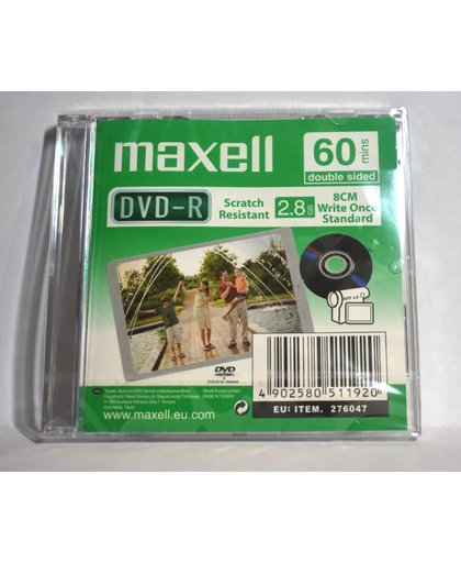 Maxell DVD-R VCAM60 1.4GB 1 stuk