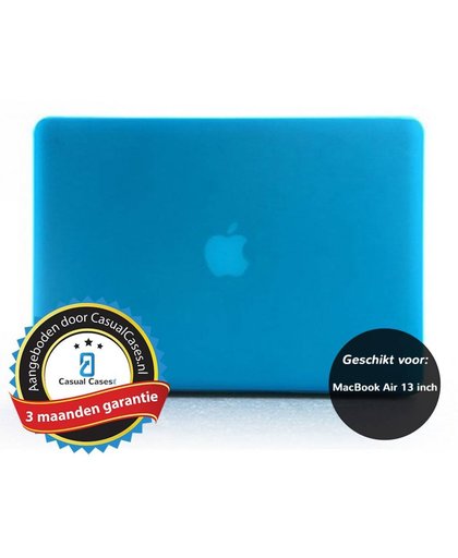 Matte hardcase hoes MacBook Air 13.3 inch lichtblauw