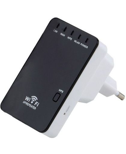 Wifi repeater - wifi signaal versterker - thuisnetwerk versterker - draadloze router- 300 MBps - Om overal in huis online te kunnen zijn