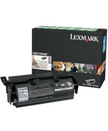 Lexmark X65x 25 K retourprogramma etiketten-printcartr.