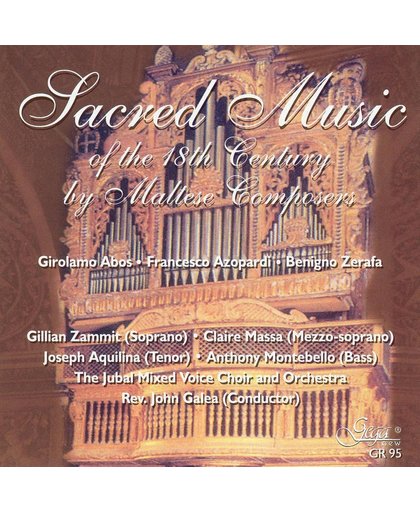 Sacred Music of the 18th Century by Maltese Composers