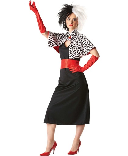 Cruella� Disney kostuum voor vrouwen  - Verkleedkleding - Large