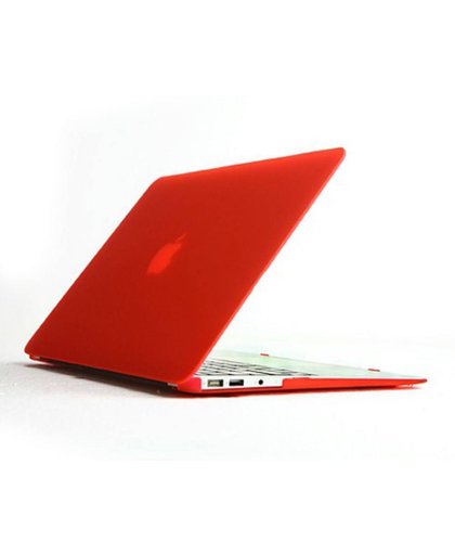 Lunso - hardcase hoes - MacBook Pro Retina 15 inch (2012-2015) - glanzend rood