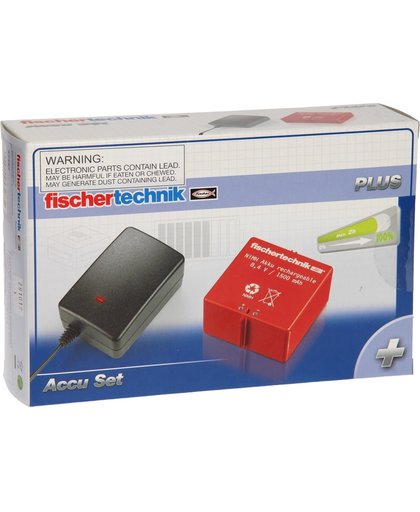 Fischertechnik Plus - Accu Set 110V Afmeting verpakking: 23 x 15 x 7 cm