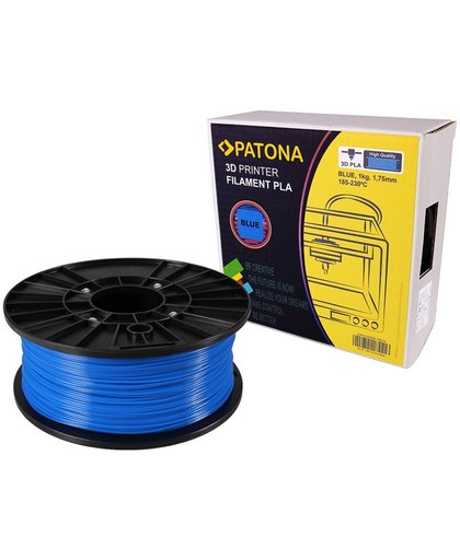PATONA 1.75mm blue PLA 3D printer Filament