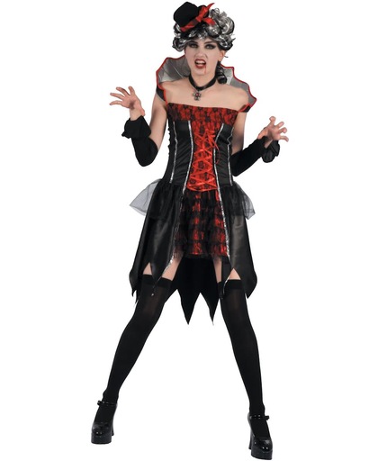 Vampier Dracula kostuum voor vrouwen - Verkleedkleding - Maat L
