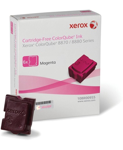 Xerox ColorQube 8870 inkt, magenta (6 sticks 17300 Images) inkt-stick