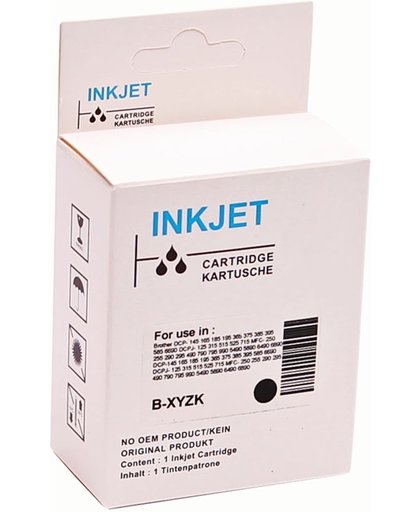 Toners-kopen.nl BCI-15 BCI15 alternatief - compatible inkt cartridge voor Canon BCI 15 zwart wit Label