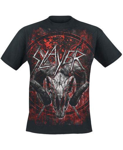 Slayer Mongo Goat T-shirt zwart