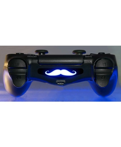 Snor a la Moustache – PlayStation Light bar sticker – PS4 controller lightbar skin