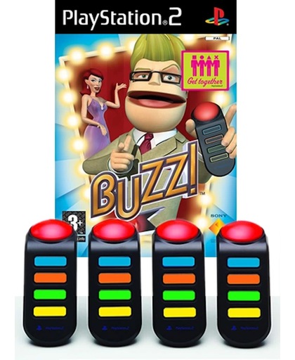 Buzz: The Music Quiz + 4 Buzzers