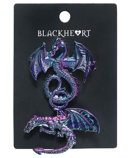 Blackheart Dragon Haarspeld meerkleurig