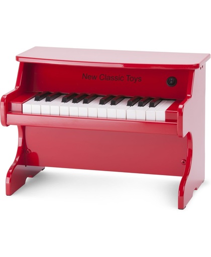 New Classic Toys - Speelgoed Elektronische Piano - Rood - 25 Toetsen