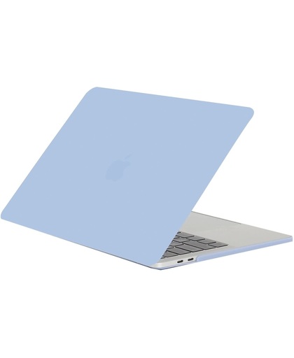For 2016 New Macbook Pro 13.3 inch A1706 & A1708 Laptop Frosted structuur PC beschermings hoesje(blauw)