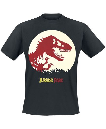 Jurassic Park T-Rex Spotted T-shirt zwart