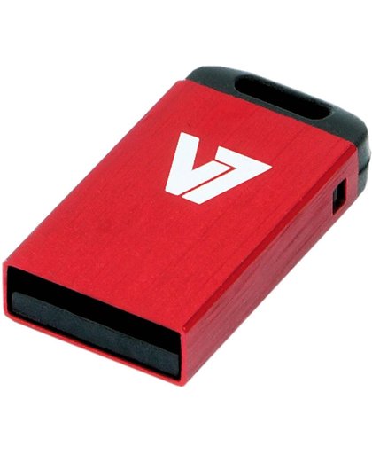 V7 Nano USB 2.0 32GB USB flash drive USB-Type-A-aansluiting Rood