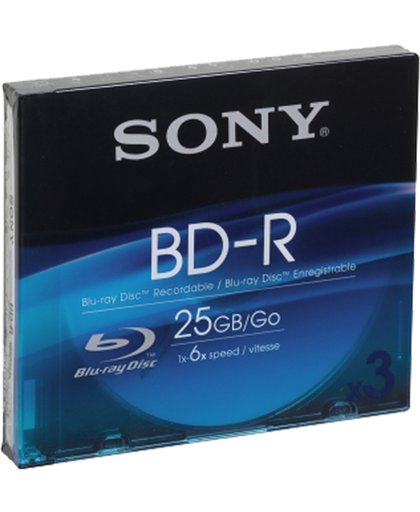 Sony 3BNR25SL high density disk