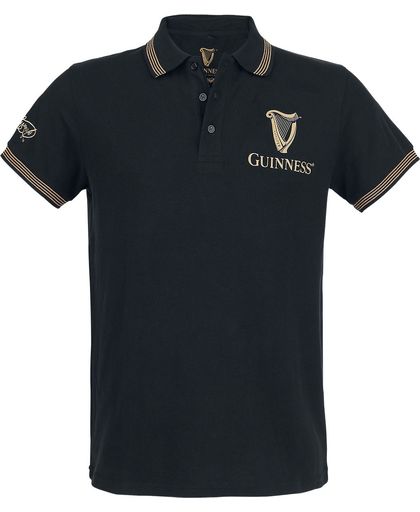 Guinness Logo Poloshirt zwart