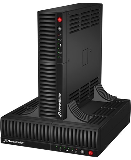 PowerWalker VI 1000RT/LE Line-Interactive 1000VA 6AC-uitgang(en) Rackmontage/toren Zwart UPS