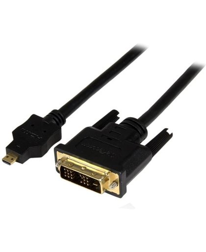 StarTech.com 1 m micro HDMI-naar-DVI-D-kabel M/M