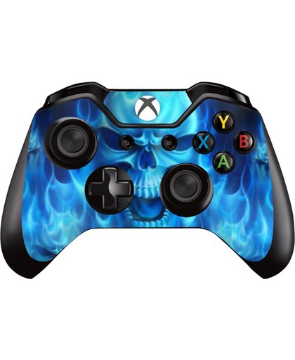 Xbox One Controller sticker | Blue Skull - Xbox controller skin