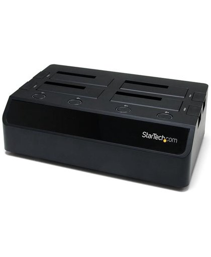 StarTech.com 4-bay eSATA USB 3.0 naar SATA Docking Station voor 2,5/3,5 inch Harde Schijven