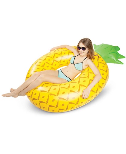 Ananas Pool Float – Pool Float Pineapple – Big Mouth grote opblaas zwemband – 180 cm.